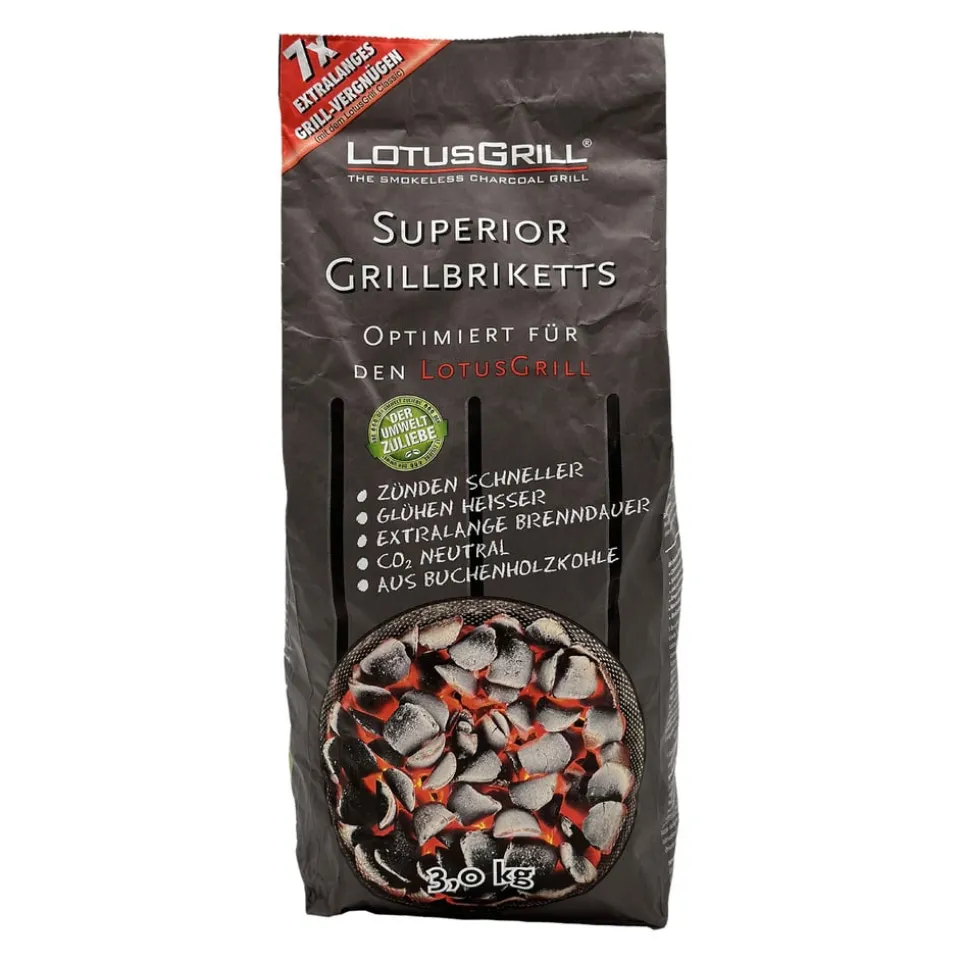 Holzkohlebriketts BBQ