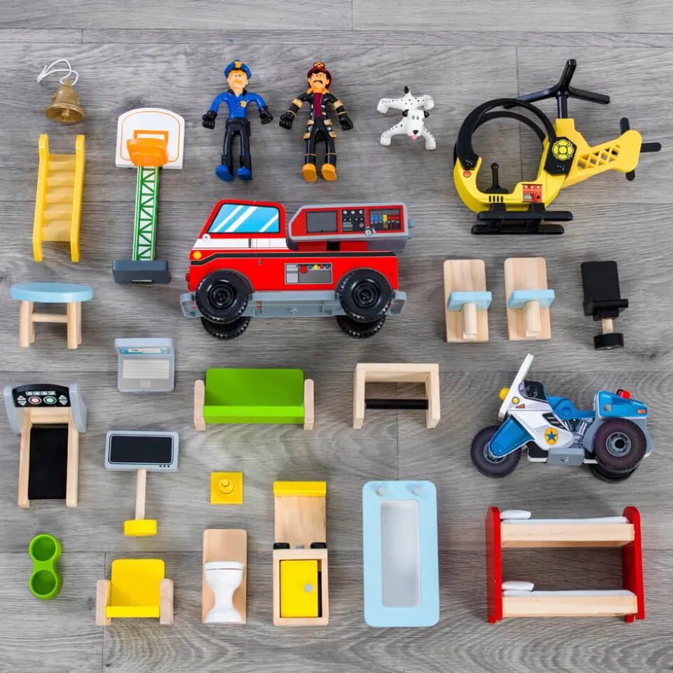 Holzspielset Altagshelden