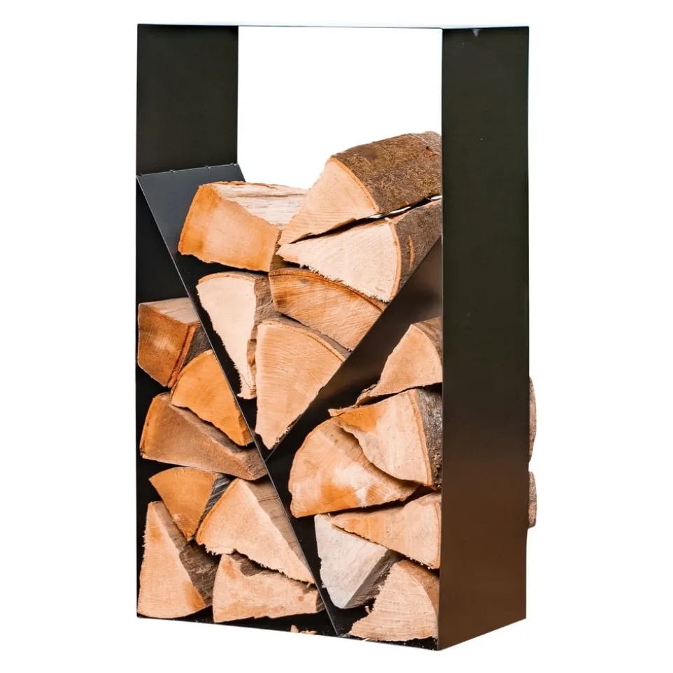 Kaminholzregal Avantgarde-Stahl