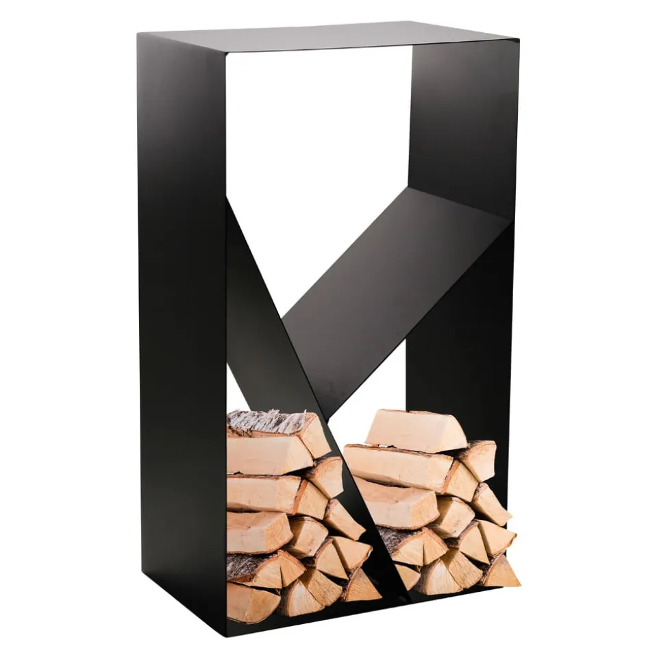 Kaminholzregal Avantgarde-Stahl
