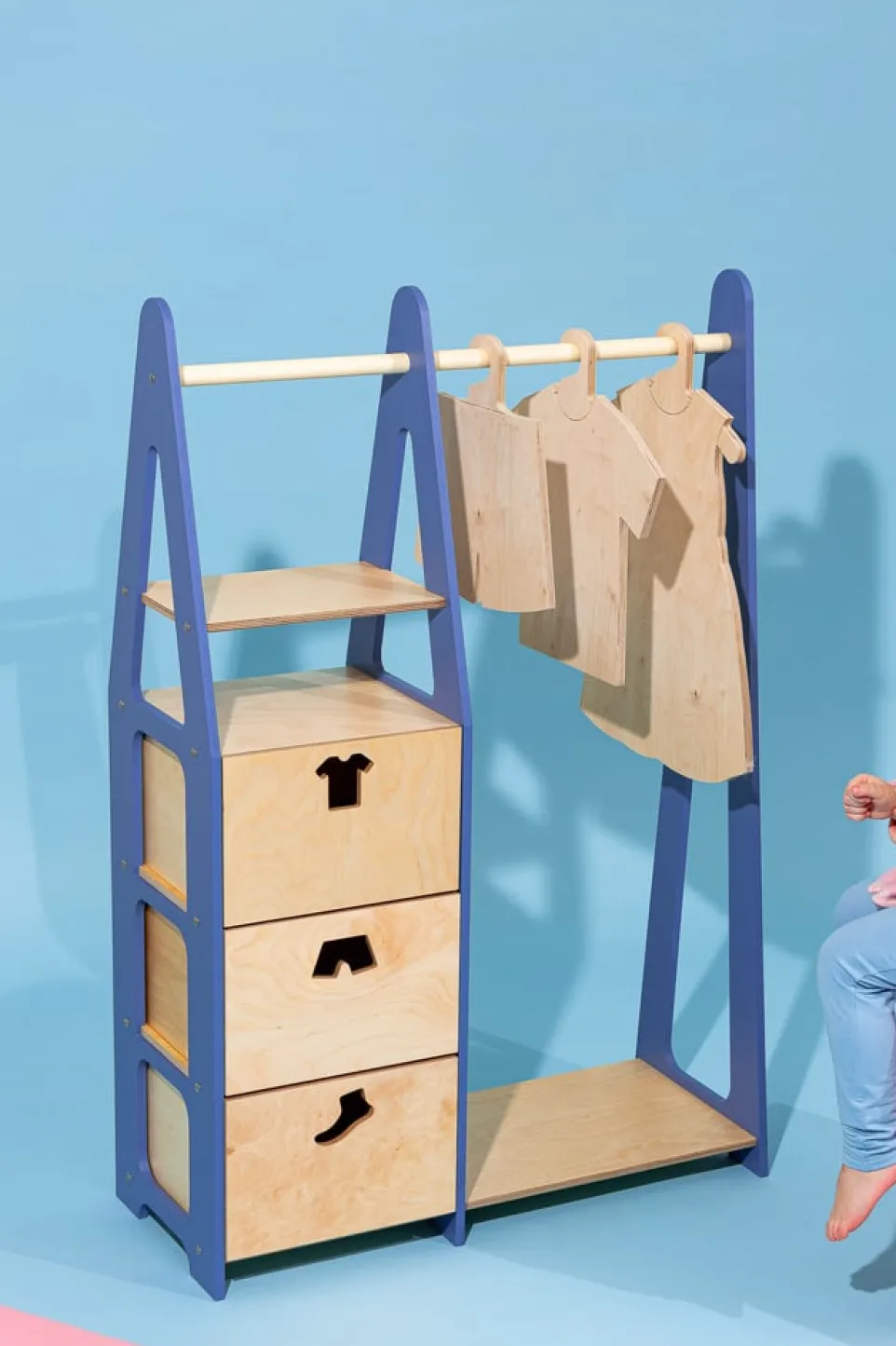 Kinderkleiderschrank Misa