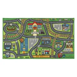 Kinderteppich Little Town