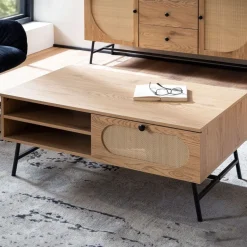 Klubtisch Eiche Dekor