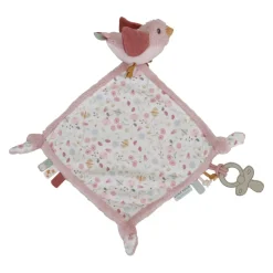 Kuscheltuch Flowers Butterflies