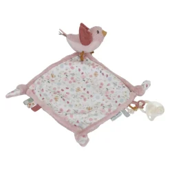 Kuscheltuch Flowers Butterflies