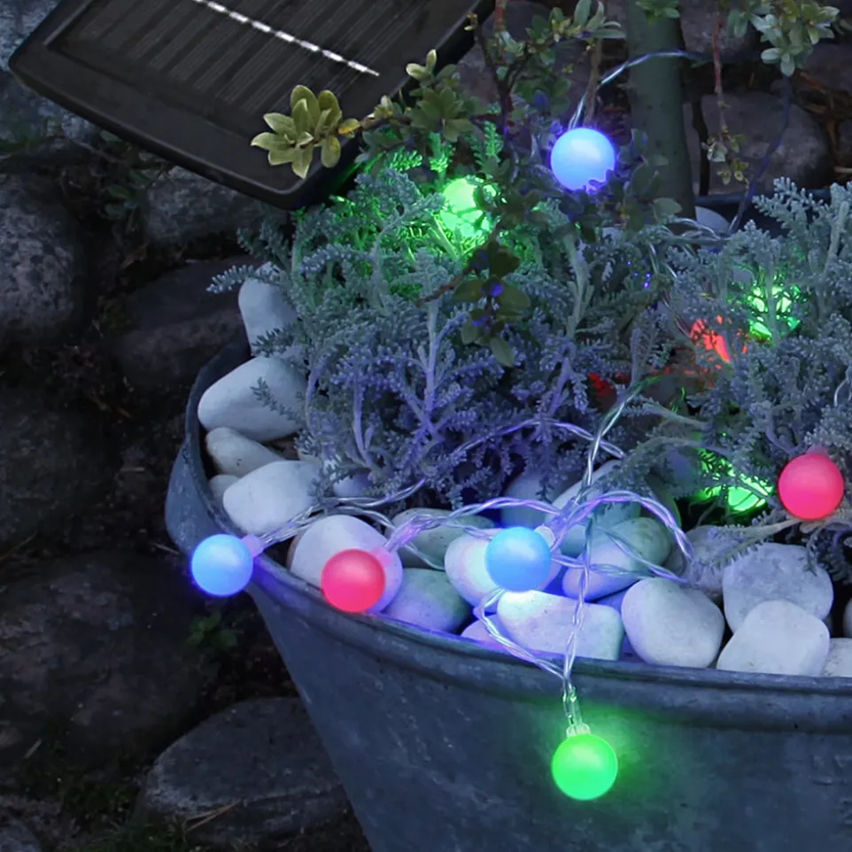 Lichterkette Globini