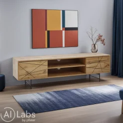 Lowboard Eiche Dekor