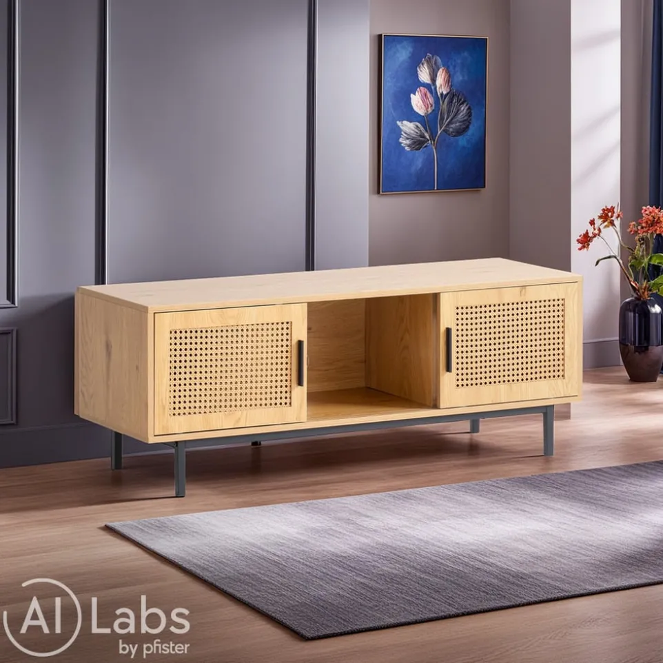 Lowboard Eiche Dekor