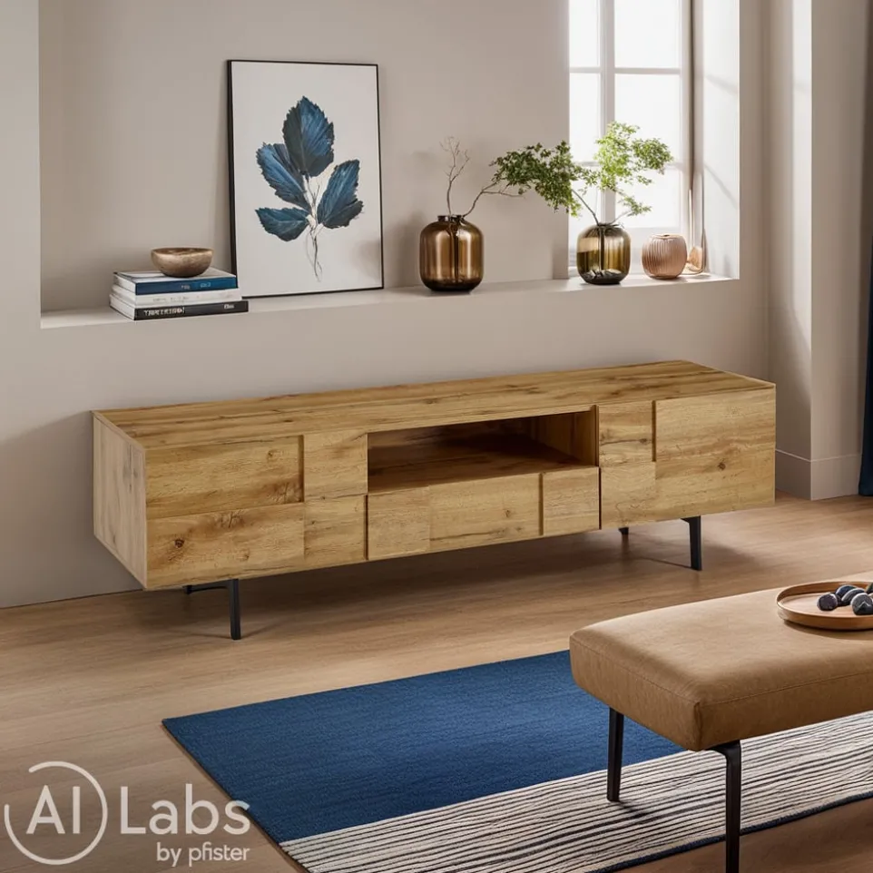 Lowboard Eiche Dekor