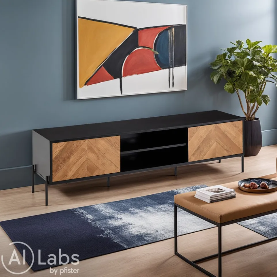 Lowboard Eiche Dekor