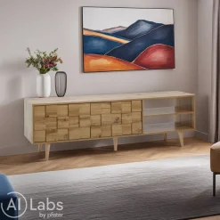 Lowboard Eiche Dekor