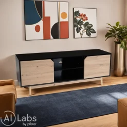 Lowboard Eiche Dekor