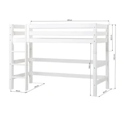 Mittelhochbett Einlegerahmen HS-Luxury