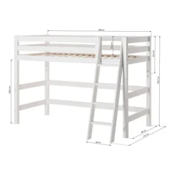 Mittelhochbett Einlegerahmen HS-Luxury