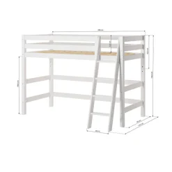 Mittelhochbett Lattenrost HS-Luxury