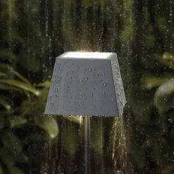 Outdoor Tischleuchte Nuindie eckig