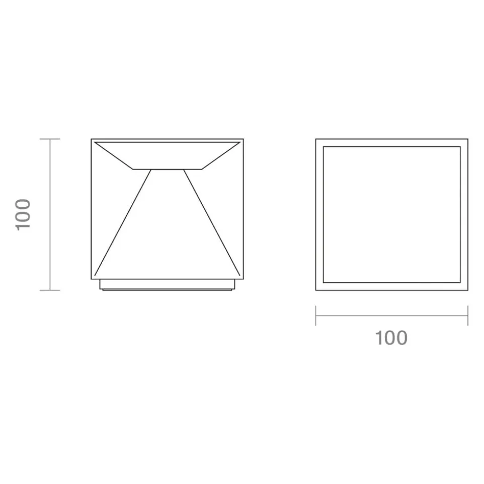 Outdoor Tischleuchte Nutalis