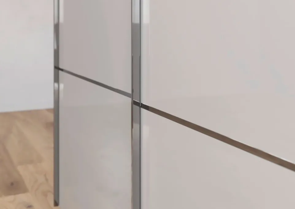 Schiebetürenschrank Covalo-Glas