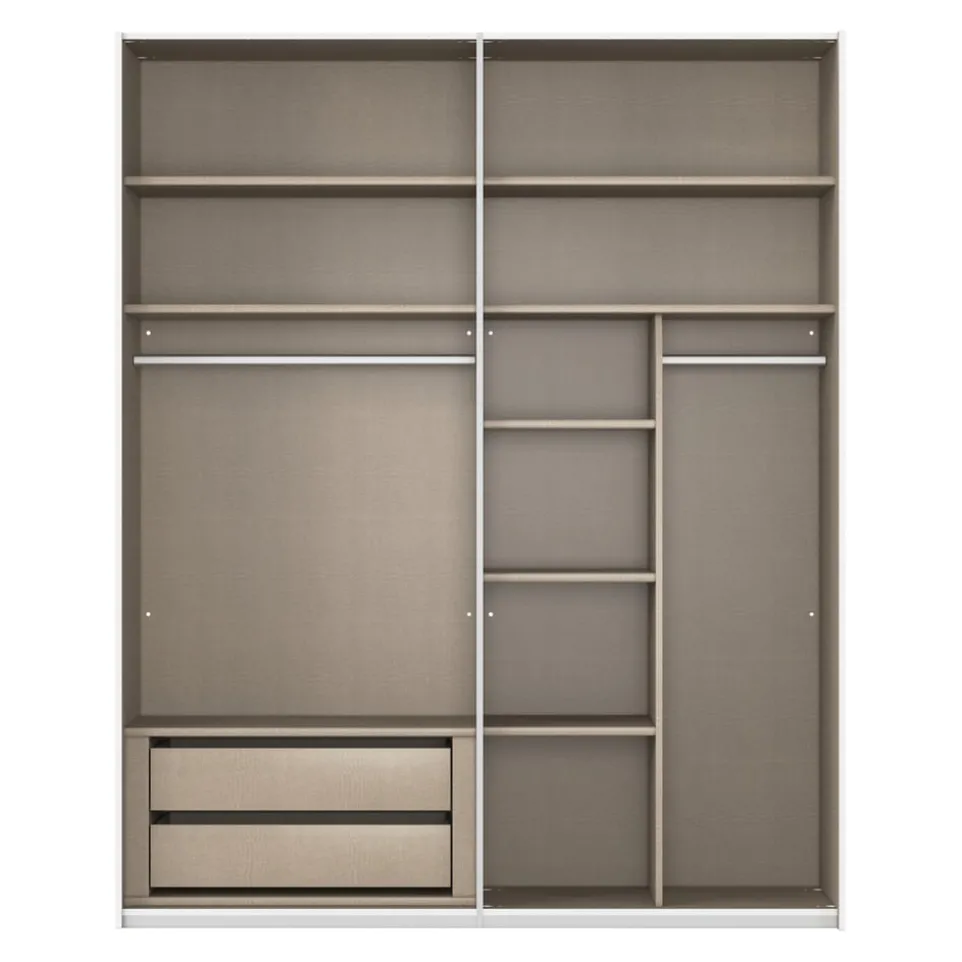 Schiebetürenschrank Covalo-Glas