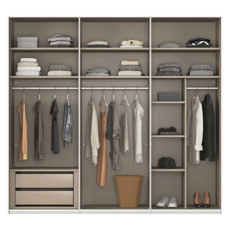 Schiebetürenschrank Covalo-Glas