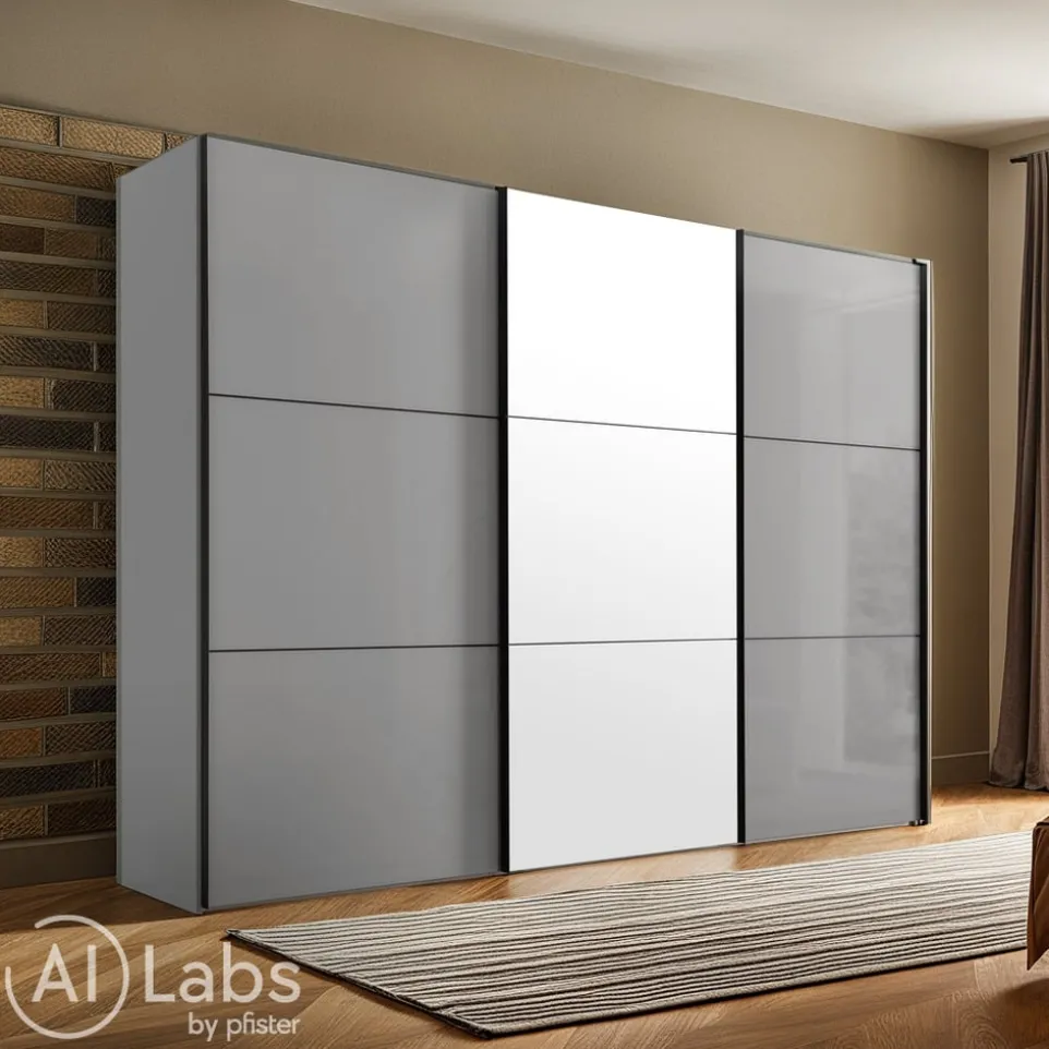 Schiebetürenschrank Primo-Glas