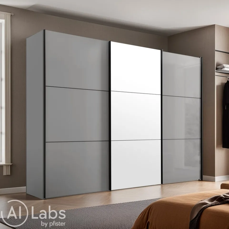 Schiebetürenschrank Primo-Glas