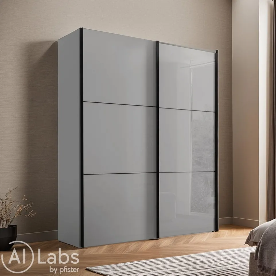 Schiebetürenschrank Primo-Glas