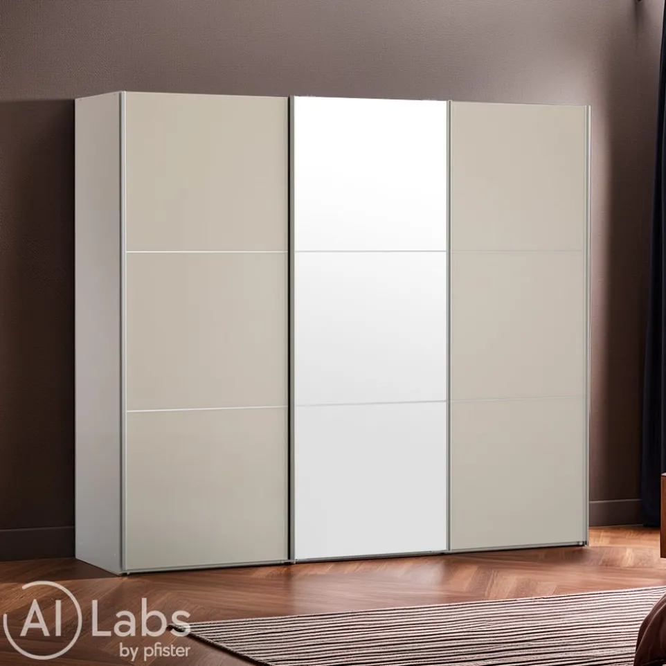 Schiebetürenschrank Primo-Glas