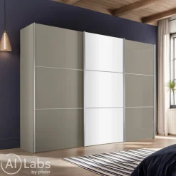 Schiebetürenschrank Primo-Glas