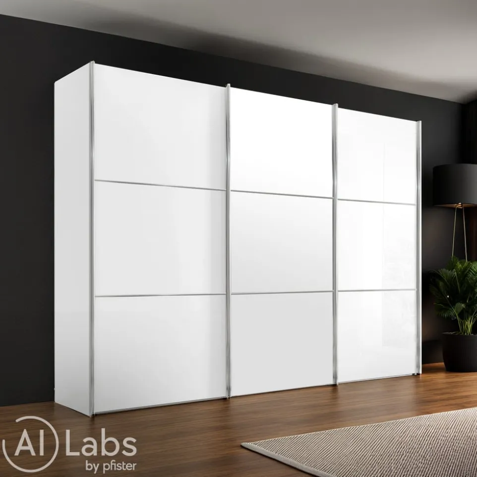 Schiebetürenschrank Primo-Glas