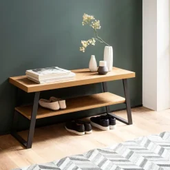 Schuhbank Eiche Dekor