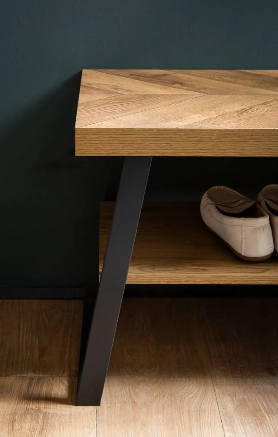 Schuhbank Eiche Dekor