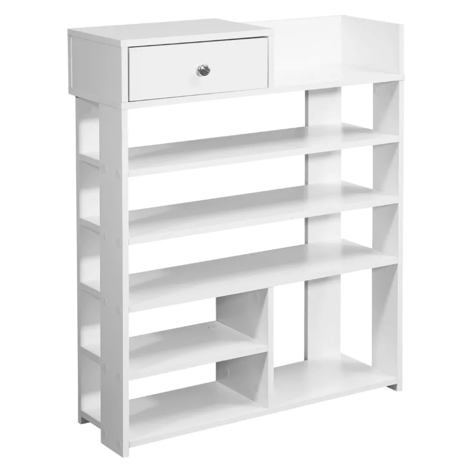 Schuhregal Weiss