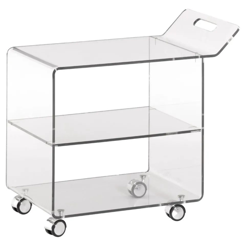 Servierwagen Plexi