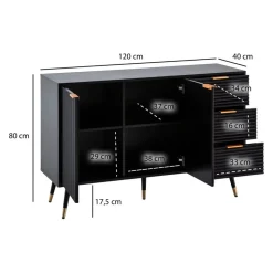 Sideboard Schwarz
