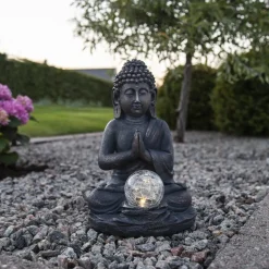 Solarleuchte Buddha