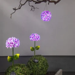 Solarleuchte Hortensia