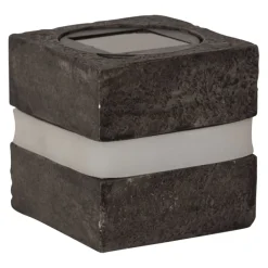 Solarleuchte Stonecube