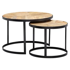 Zweisatztisch Akazie