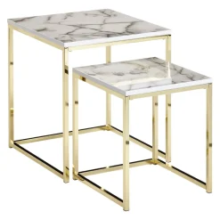 Zweisatztisch Marmor