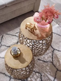 Zweisatztisch Metall